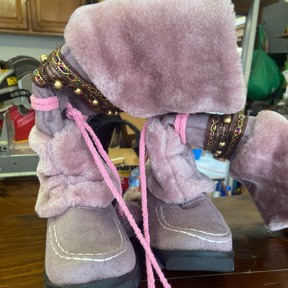 Purple (Ugg-Type) Boots
